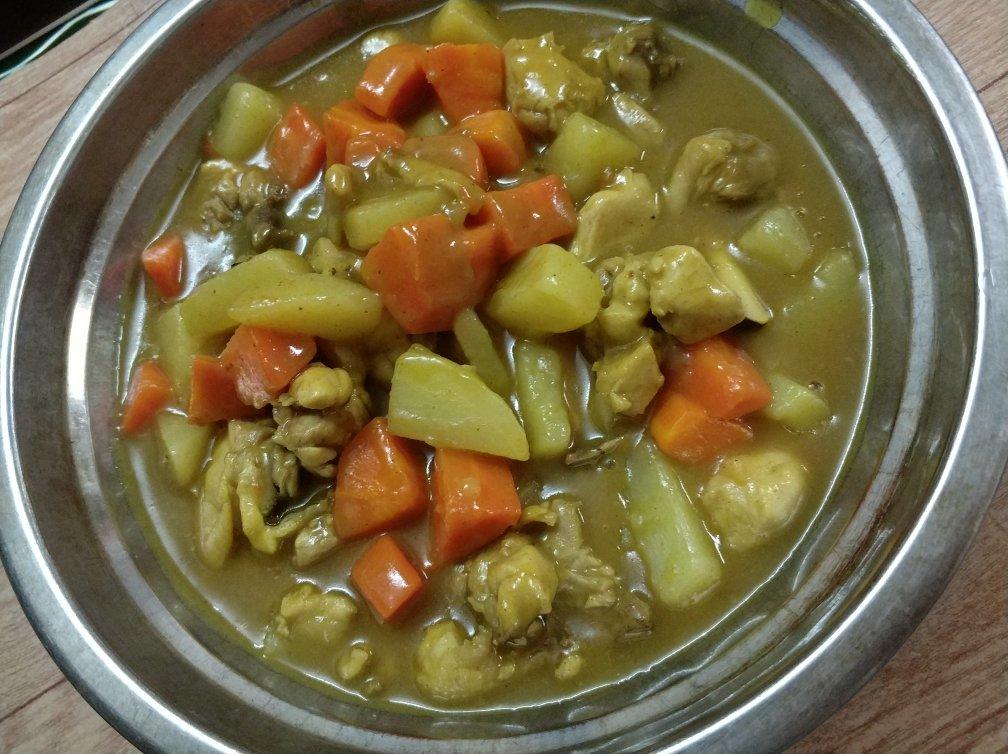 教你做好吃的咖喱鸡腿饭
