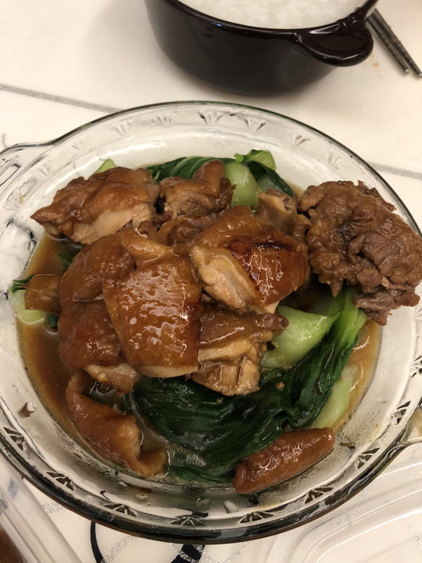 照烧鸡腿饭