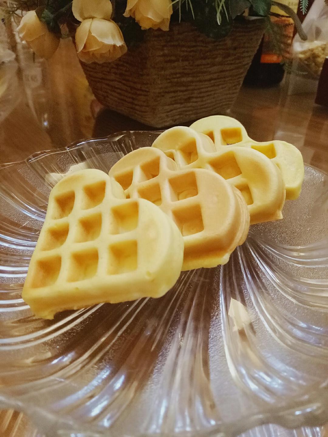 低脂低糖华夫饼。