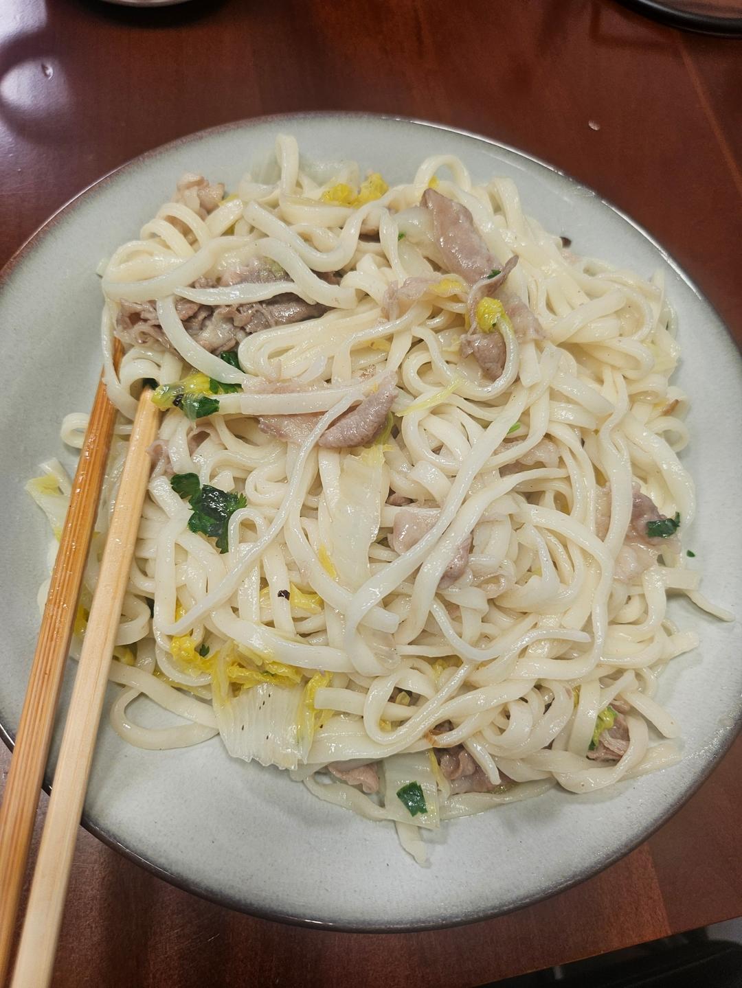 羊肉炝锅烩面