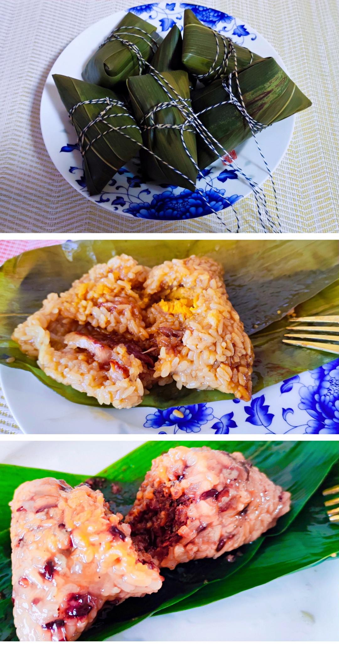 小高姐的豆沙碱水粽