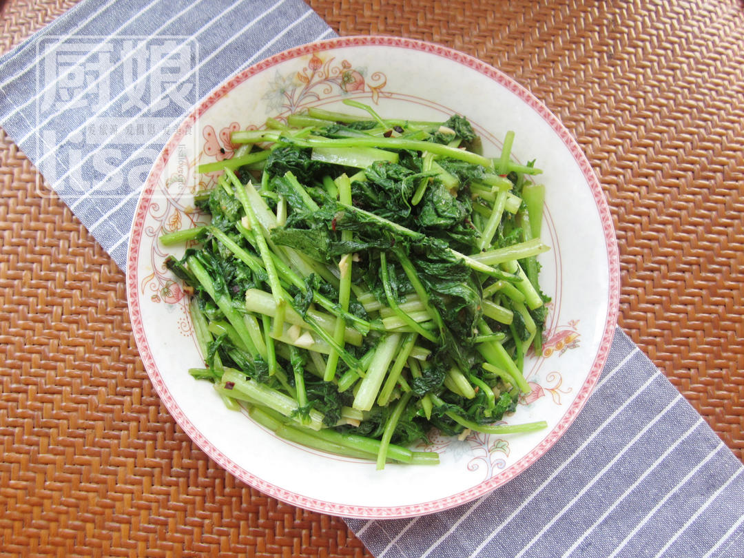 【清炒雪里蕻】的做法