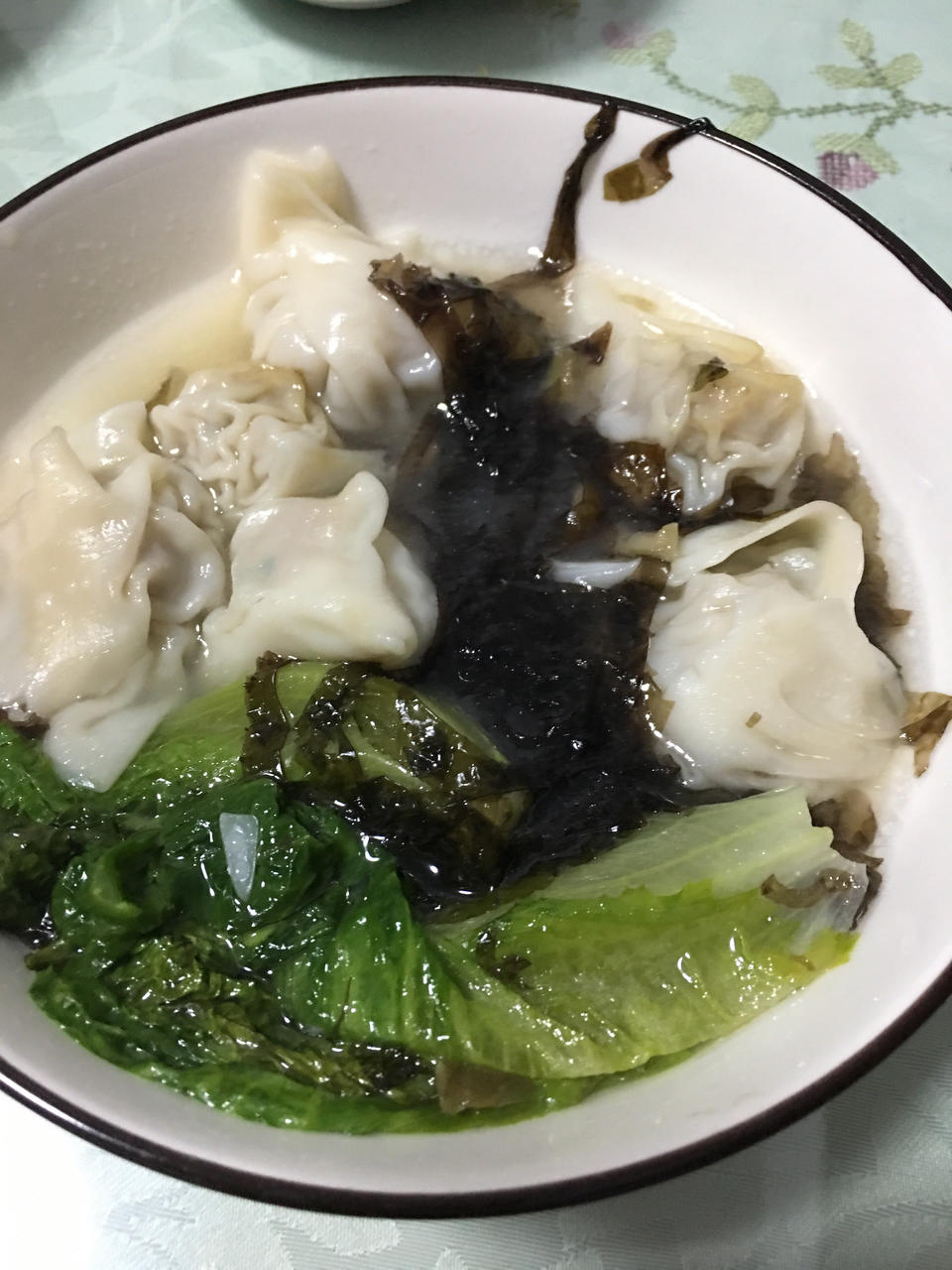 馄饨（两种包法）