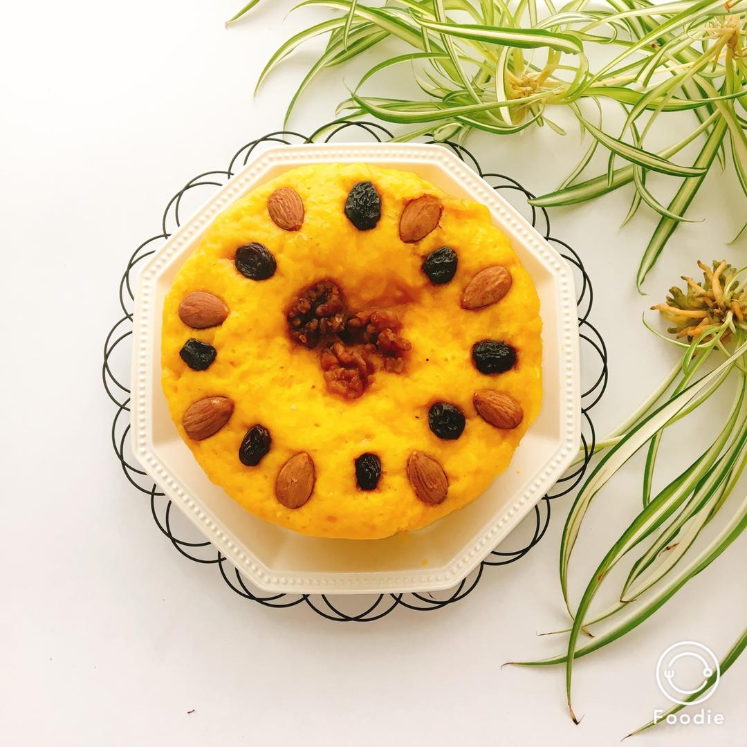 南瓜发糕 Steamed Pumpkin Cake