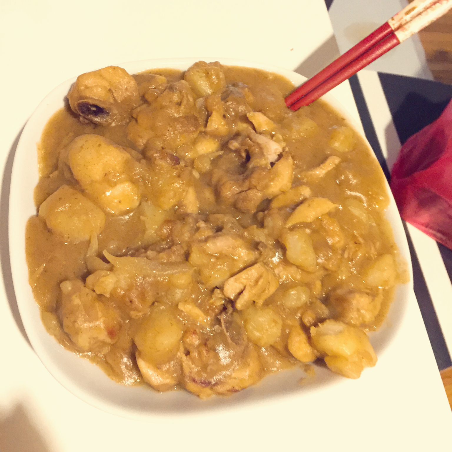 咖喱鸡饭