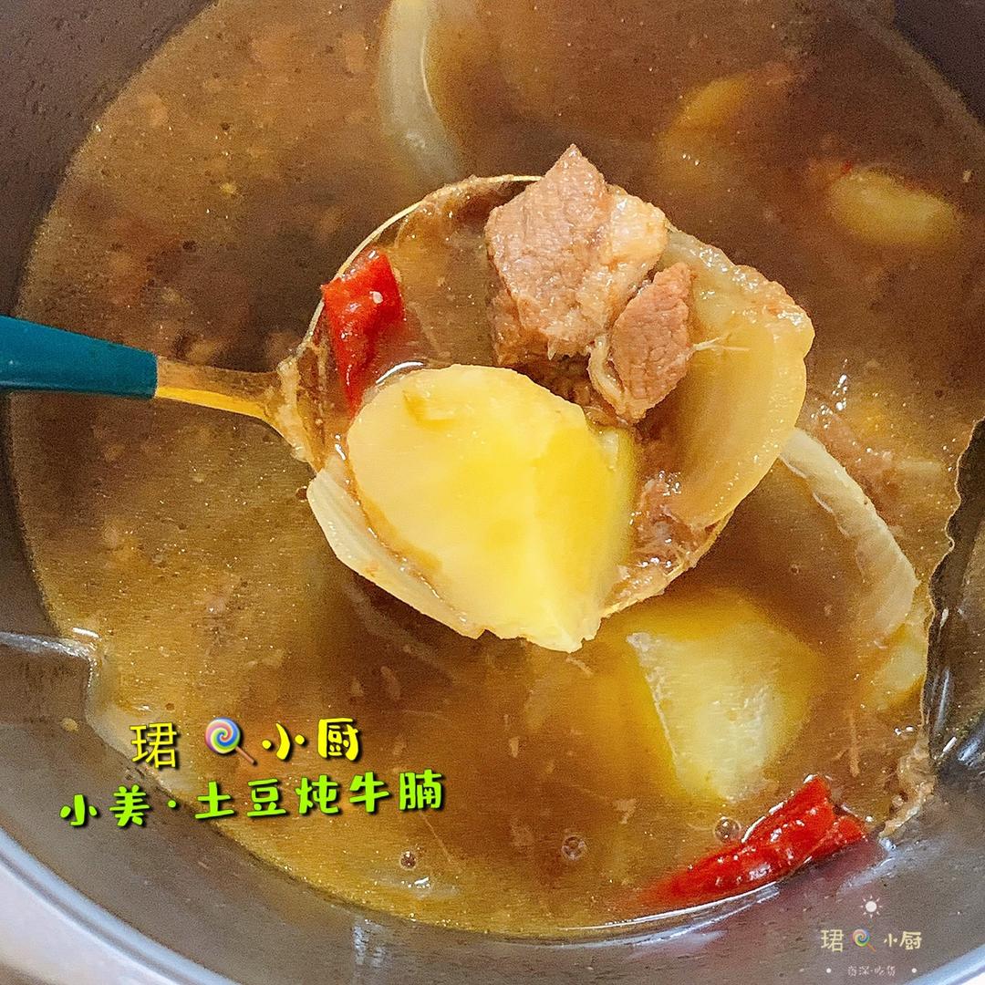 小美·土豆炖牛肉/牛腩的做法 步骤10