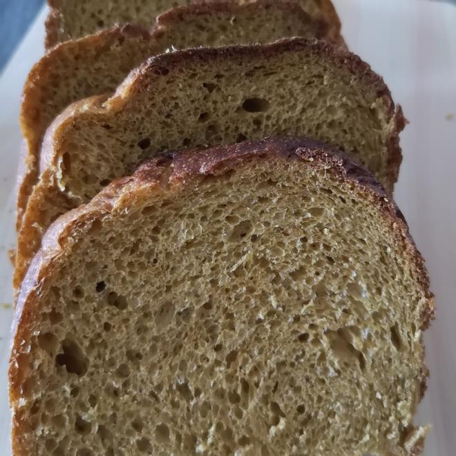 面包机版南瓜全麦土司面包的做法