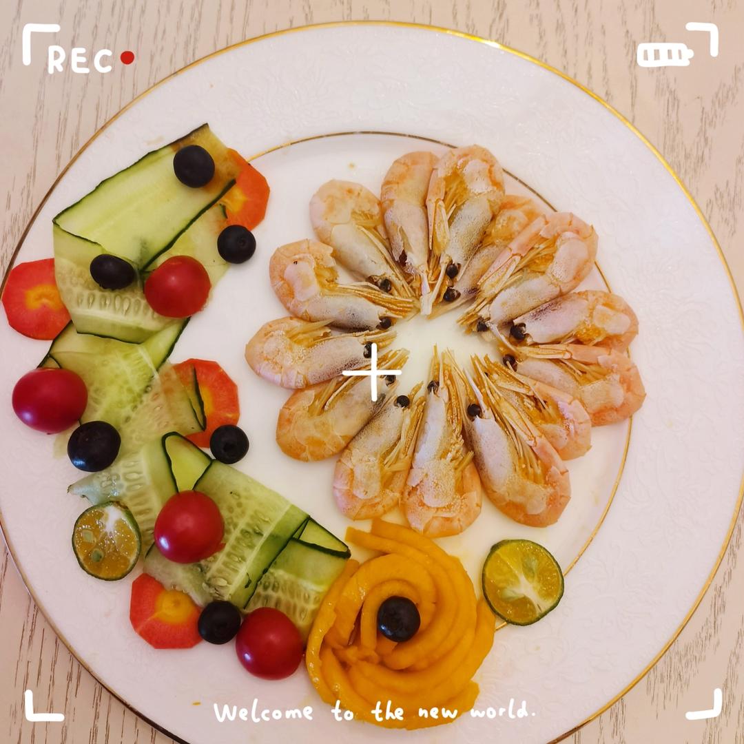 北极甜虾—宝贝们爱吃的海鲜之二