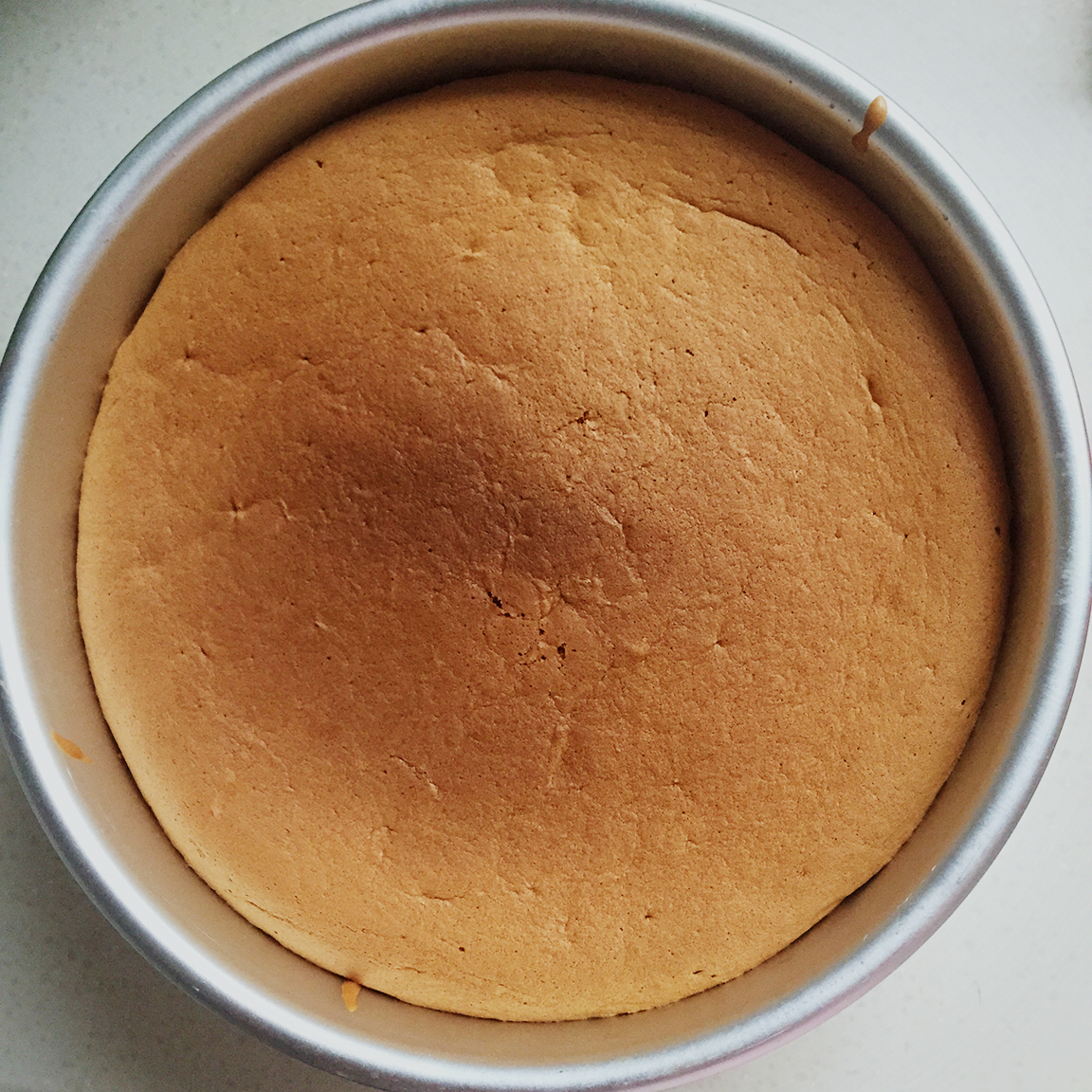 超好记八寸戚风蛋糕（后蛋法）