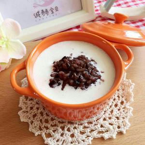 核桃奶香黑米粥的做法 步骤9