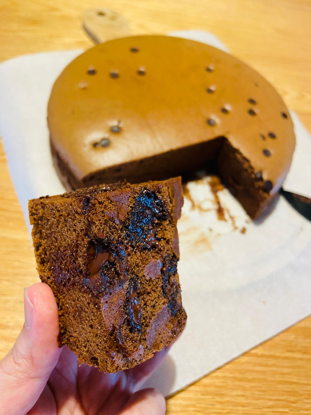 ❗️流心🉐超浓郁苦甜巧克力🍫古早味蛋糕🔥巧克力控必入✔️