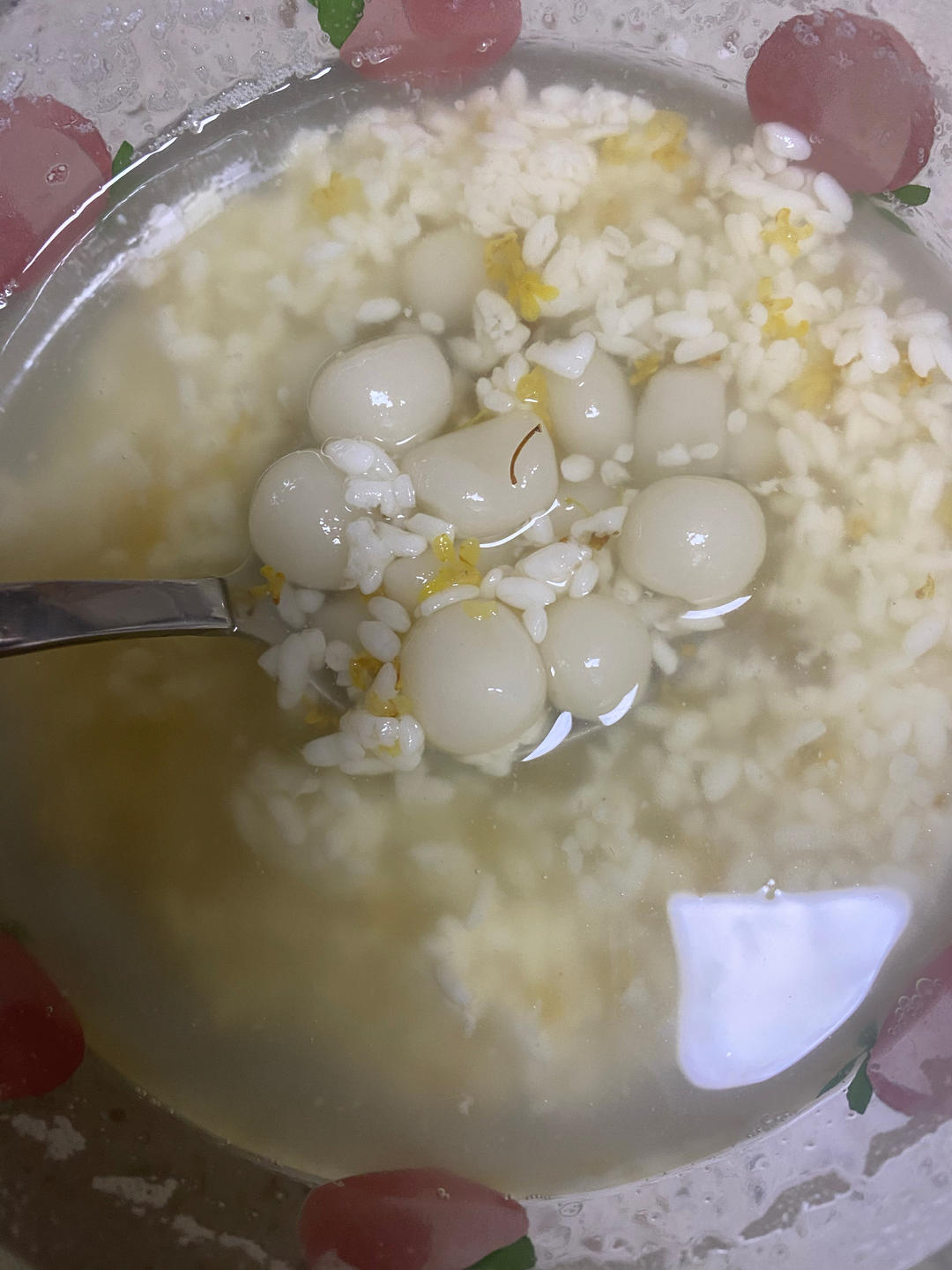 桂花酒酿小圆子