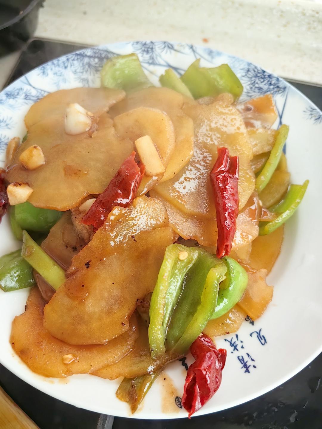 炒土豆片的做法
