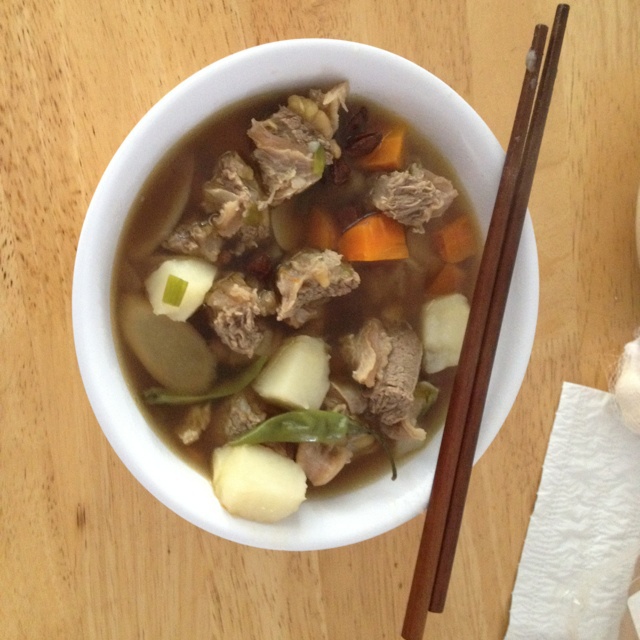 土豆烧牛肉