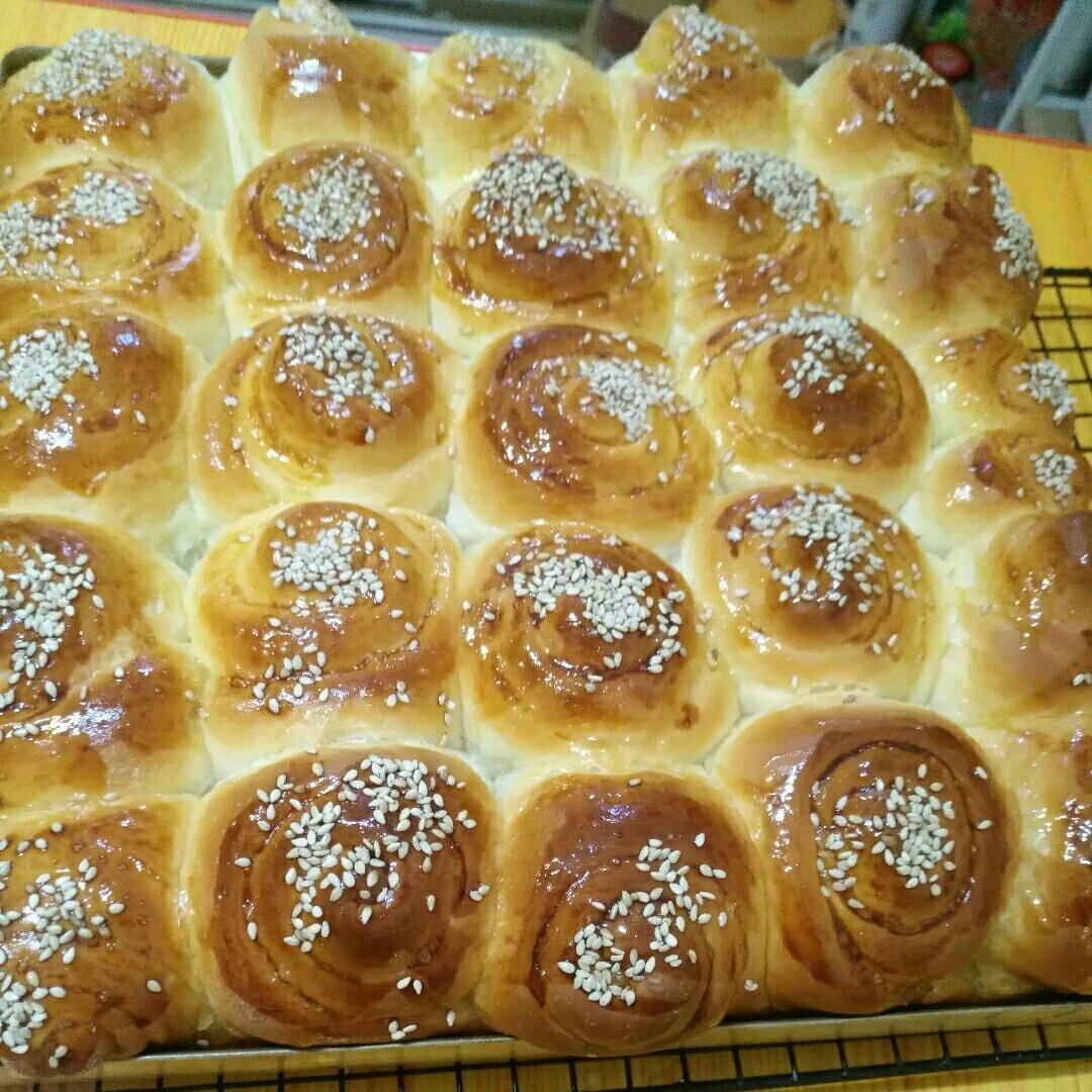 脆底蜂蜜小面包
