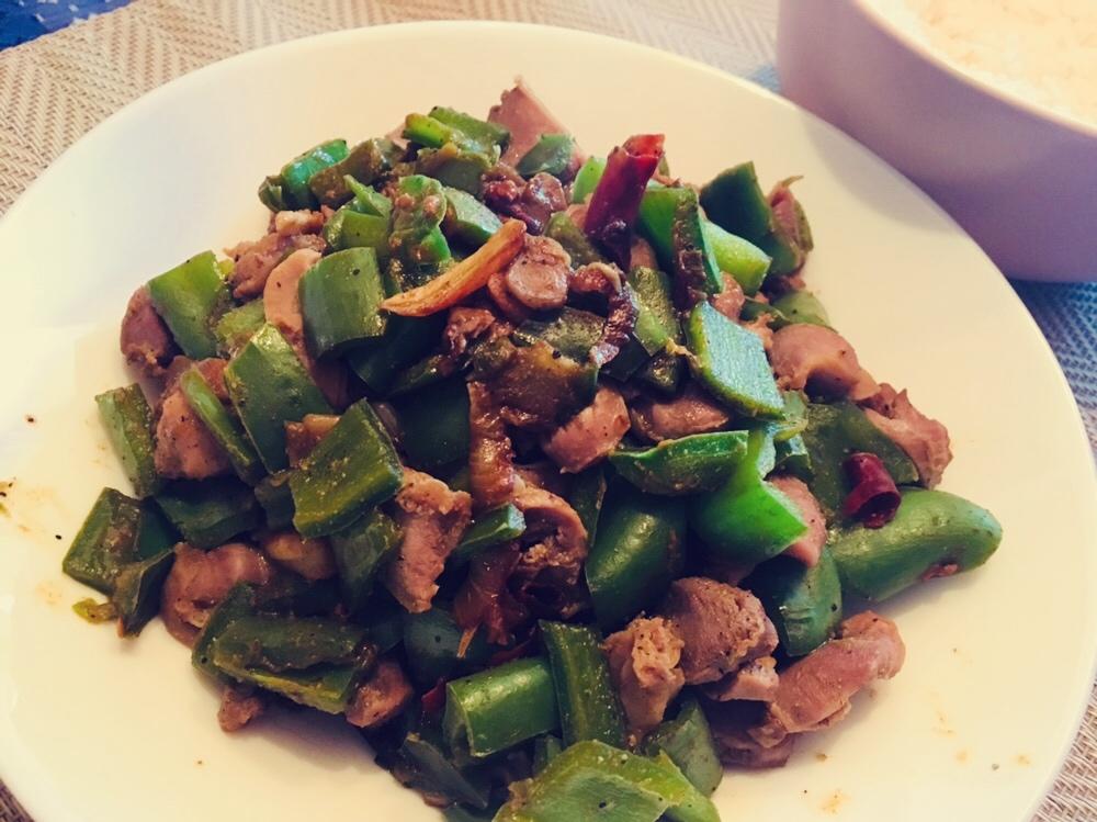 孜然鸡胗