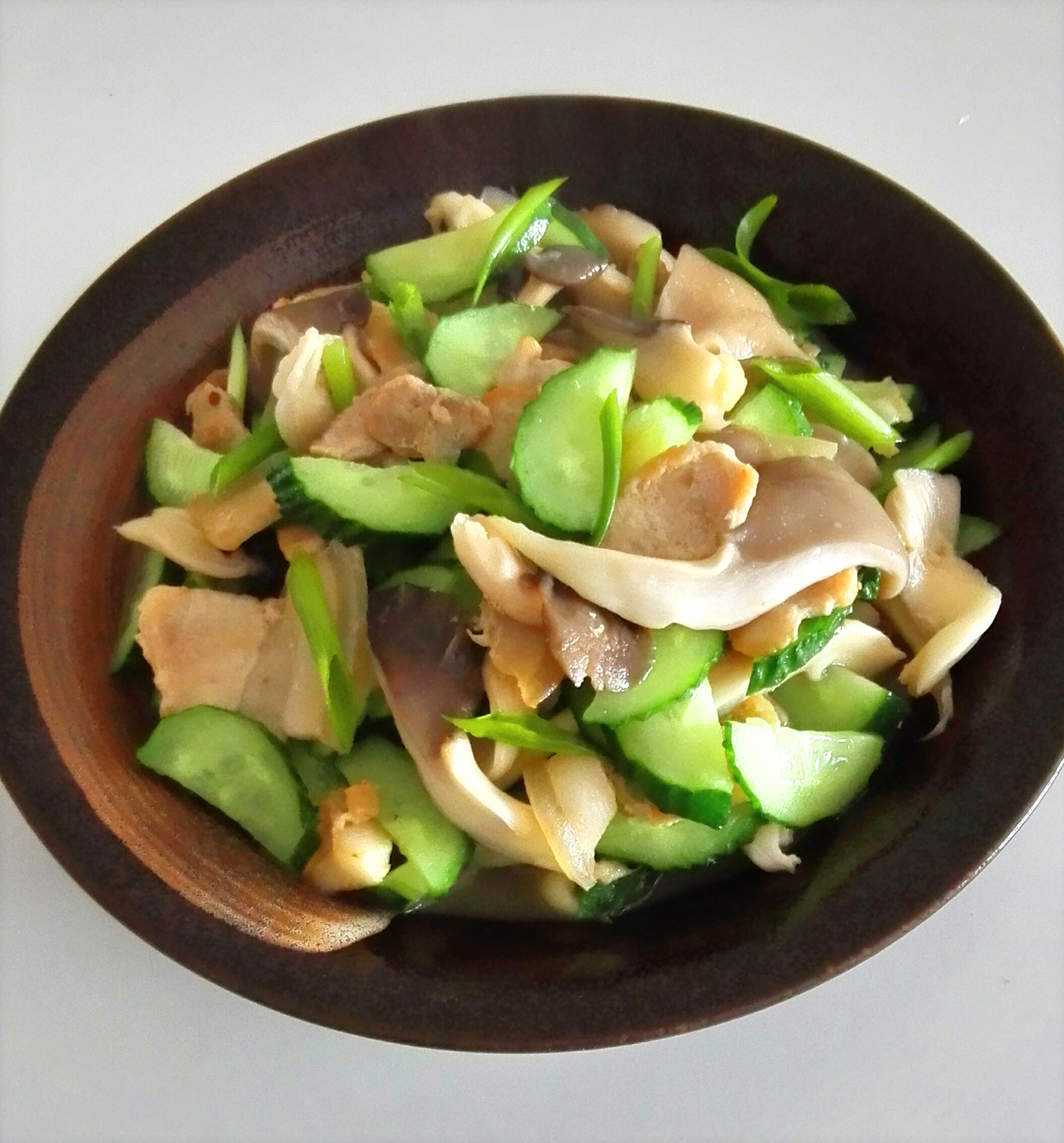 蘑菇炒肉