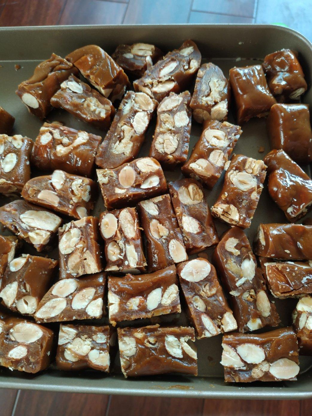 四种口味火爆朋友圈杏仁太妃糖