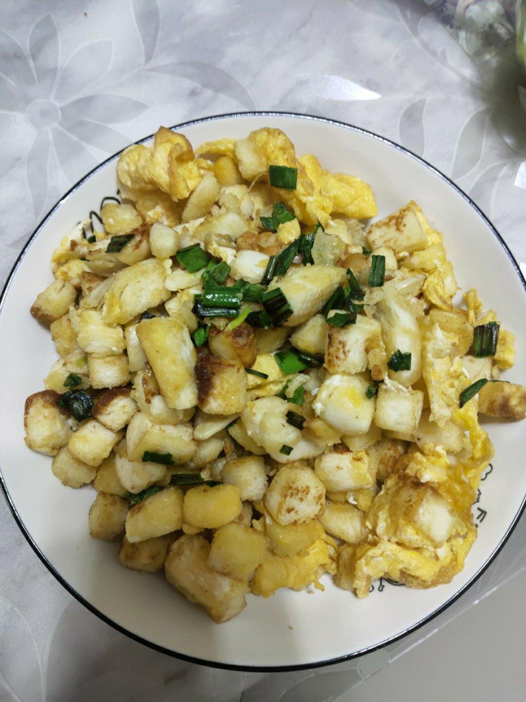 炒馍花（馒头）