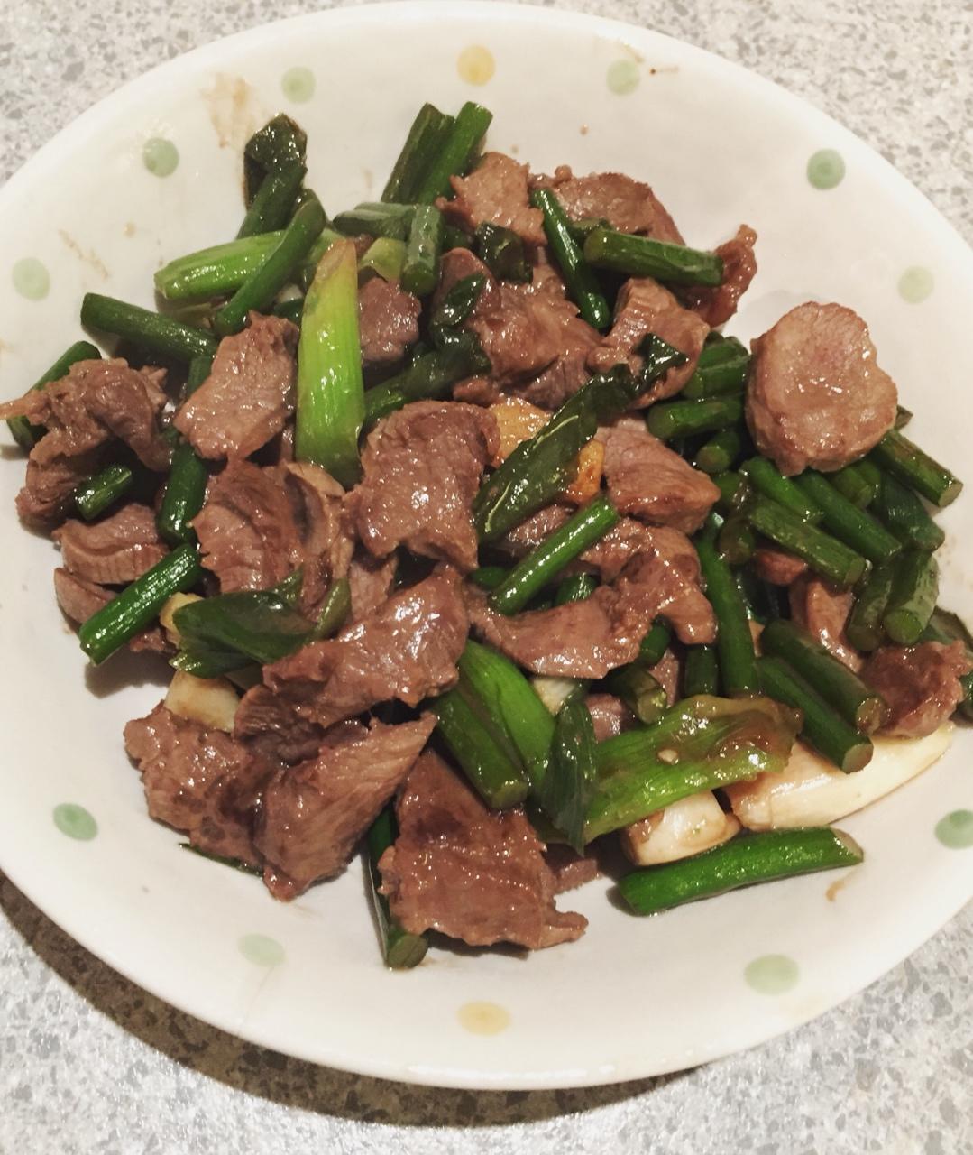 葱爆羊肉