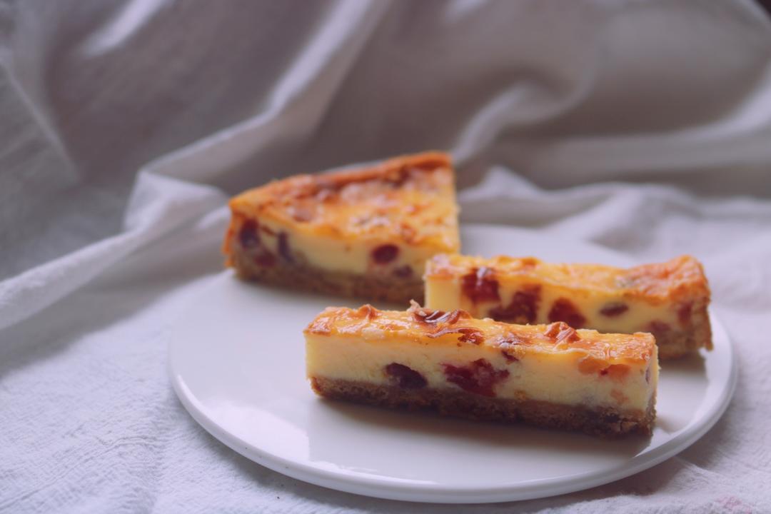 Kiri奶油芝士食谱-蔓越莓芝士条