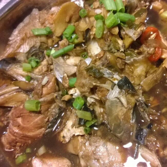 【曼食慢语】红烧三文鱼头