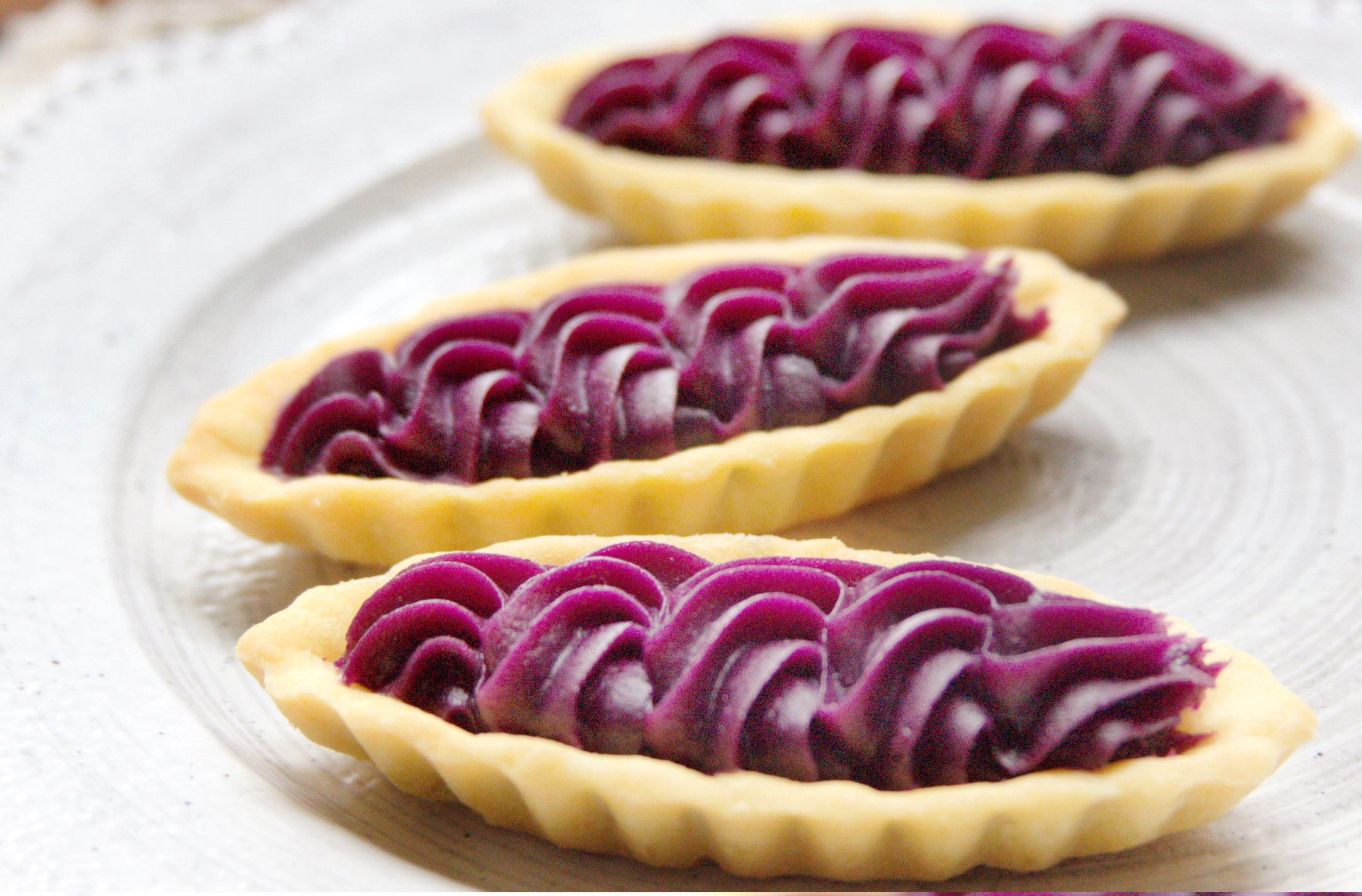 老少皆宜新手易做的冲绳特产紫薯挞的做法