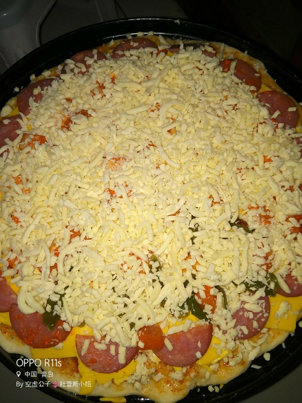 8寸纯手工什锦披萨