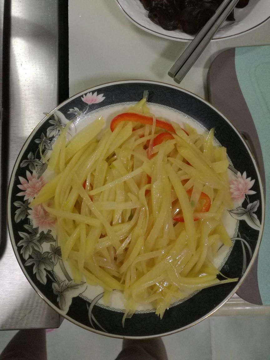 醋溜土豆丝