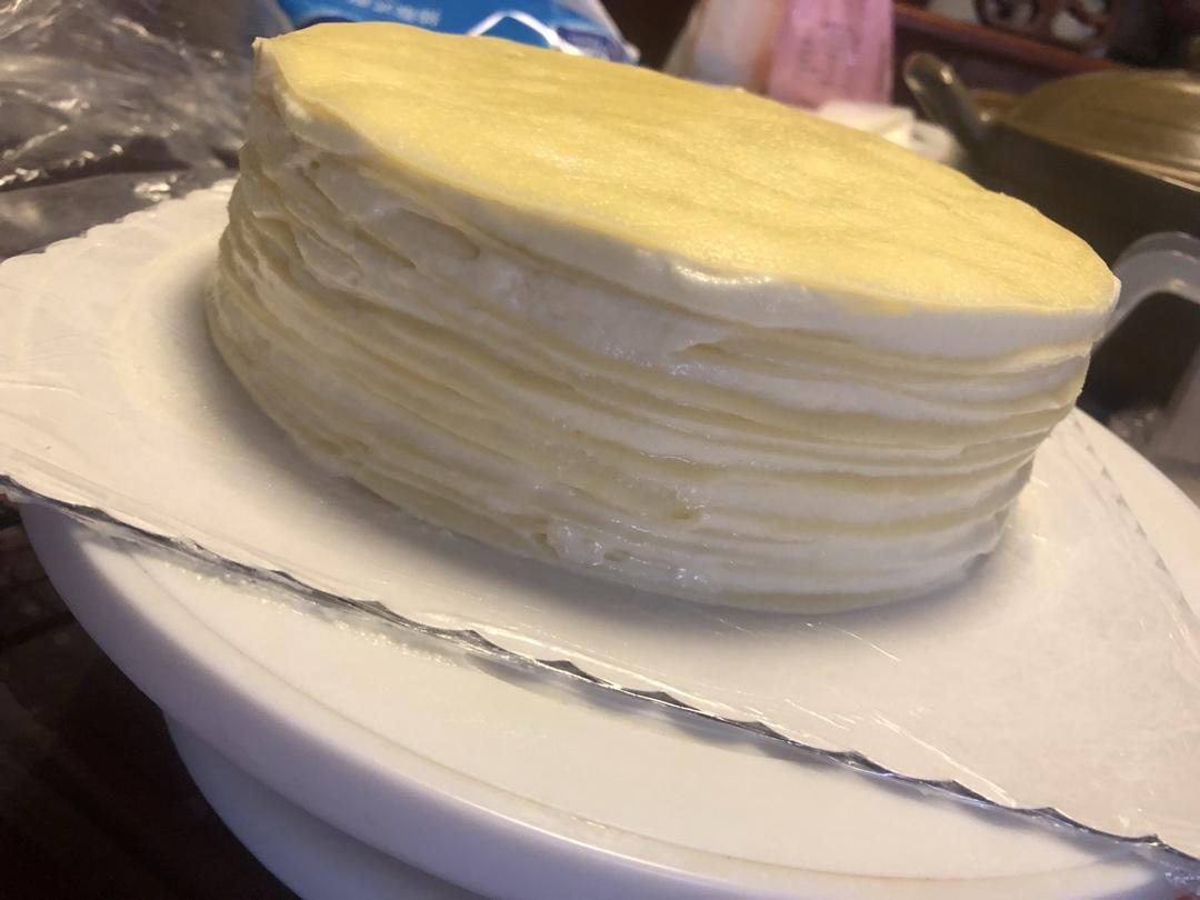 榴莲千层（超软糯蛋皮配方٩( ᐛ )و