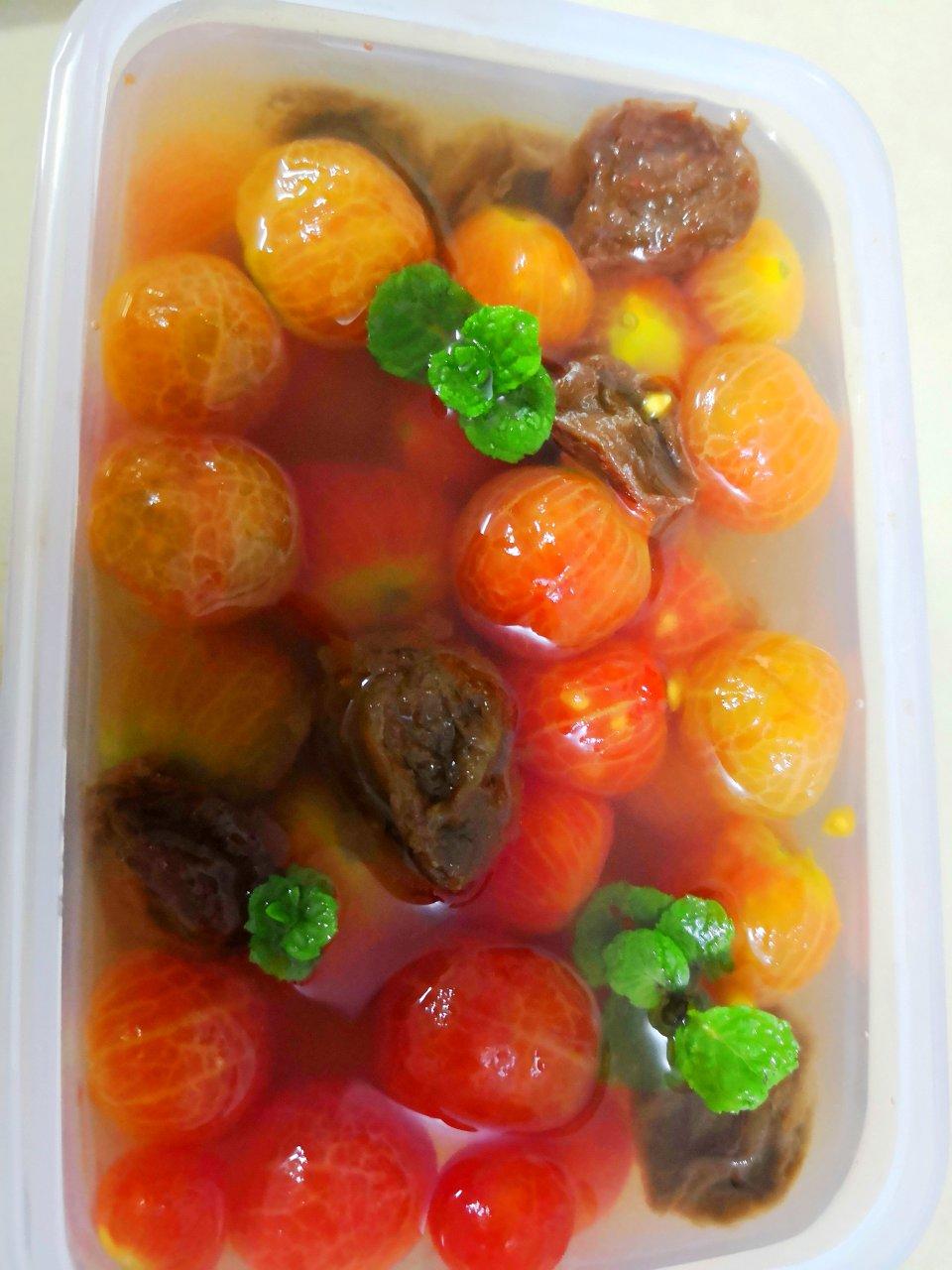 话梅小番茄