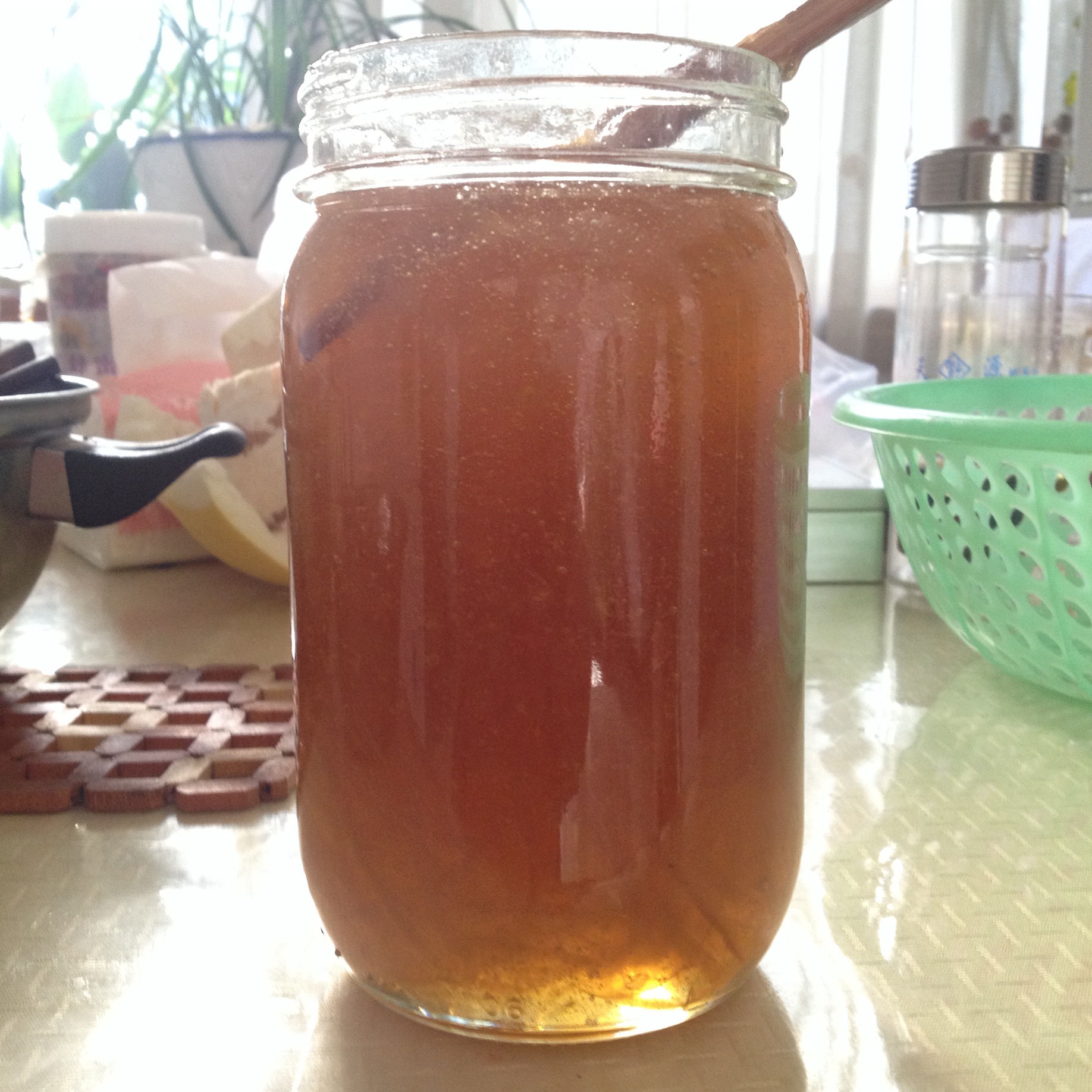 确保蜂蜜柚子茶不苦的方法的做法 步骤9