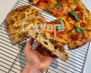 【面包配方】薄厚自己选！在家做美味披萨的做法 步骤6
