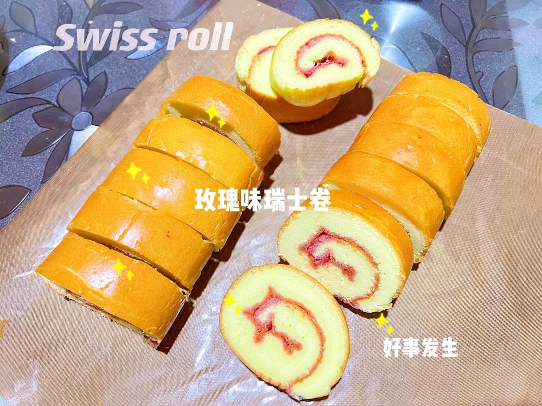 蛋糕卷这样做‼️不掉皮不开裂（小视频食谱）