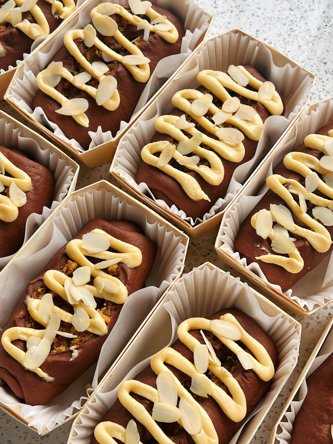 可可花生肉松堡