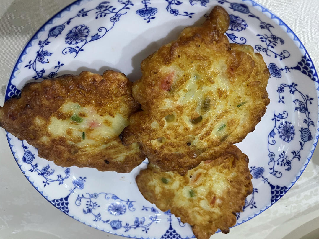 两步搞定土豆饼