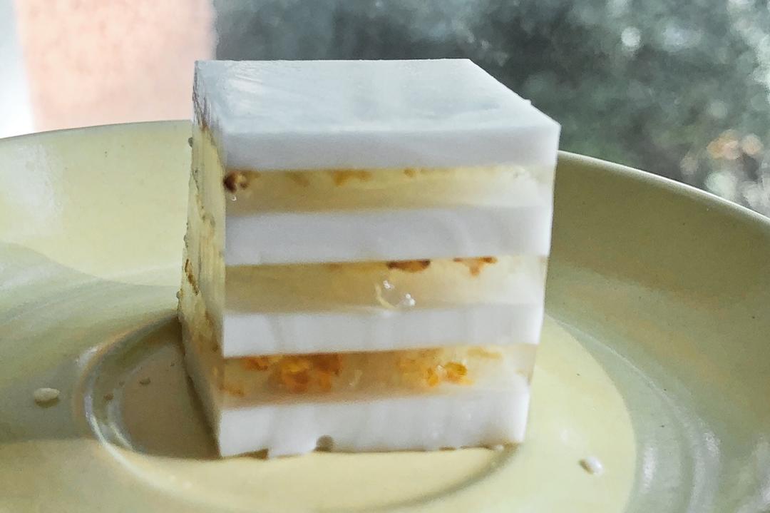 椰汁桂花糕
