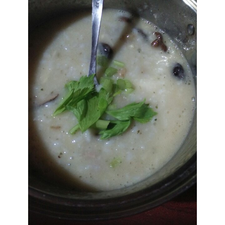 香菇鸡肉粥