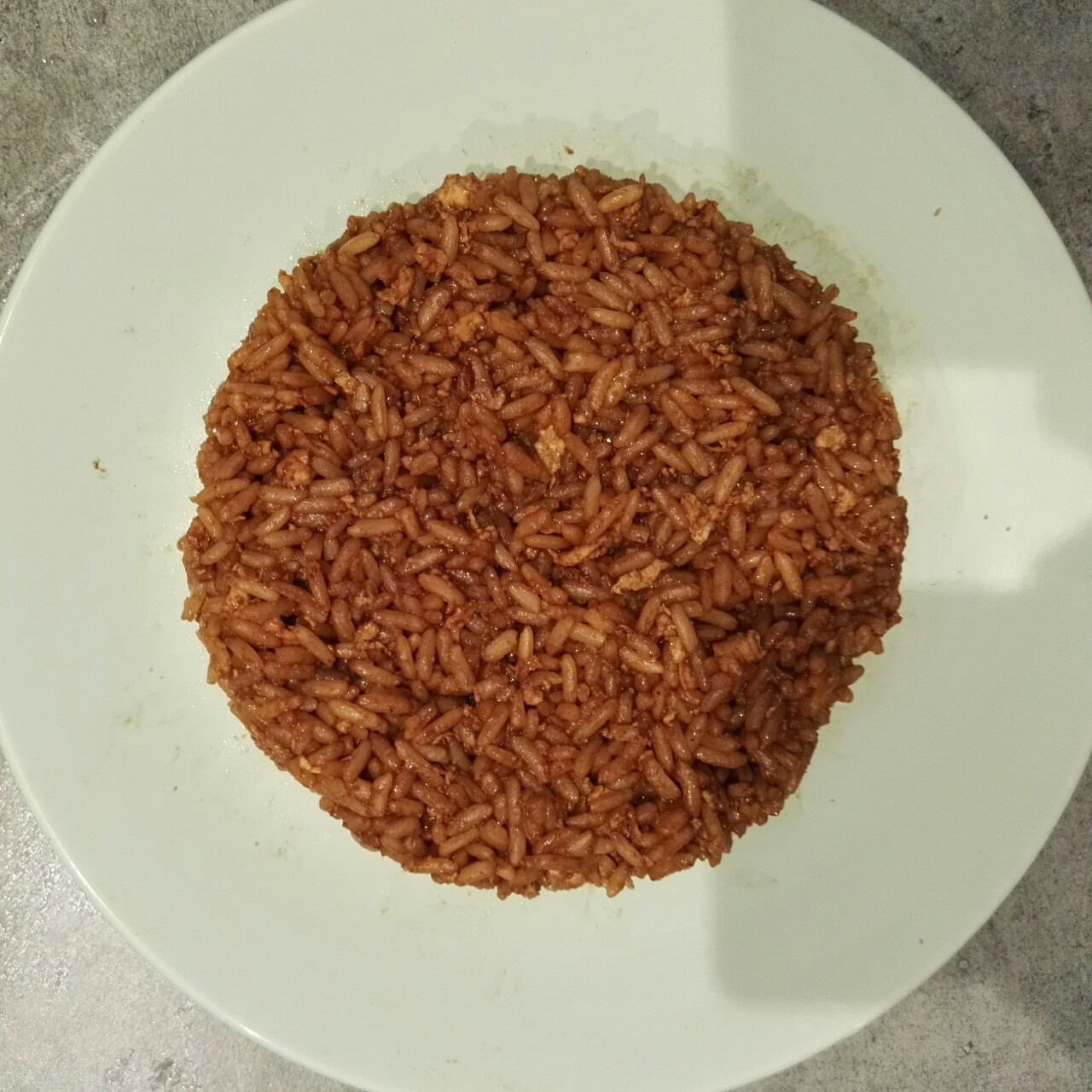 傻瓜版酱油炒饭