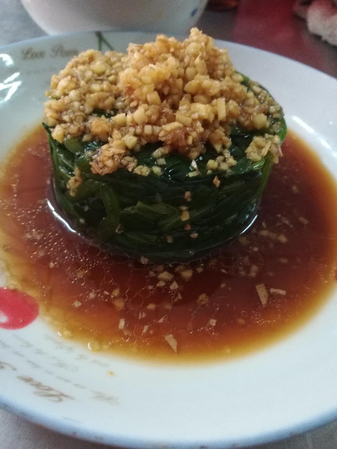 姜汁菠菜