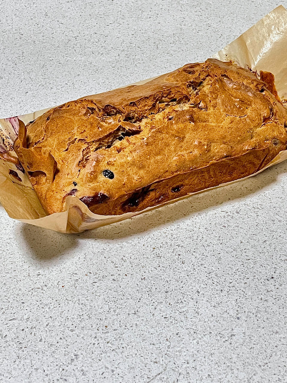 准备祖传的香蕉蓝莓玛芬蛋糕