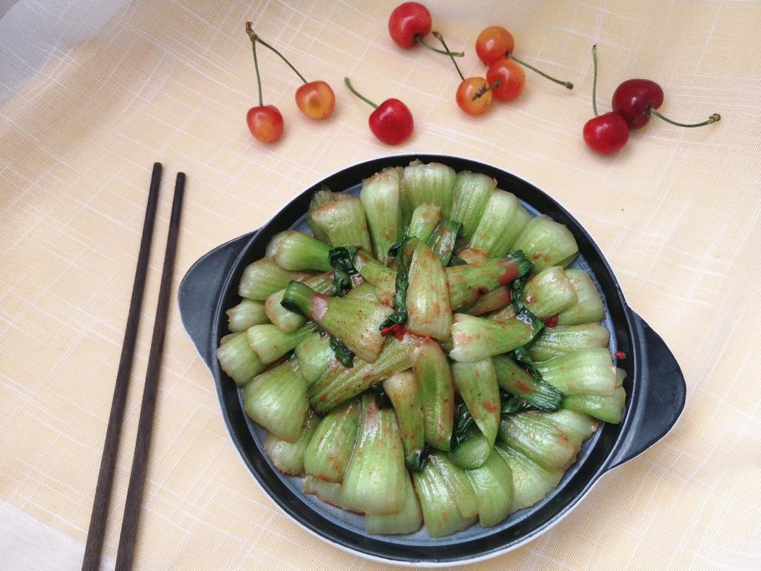 【腐乳油菜】少油少盐的健康蔬菜