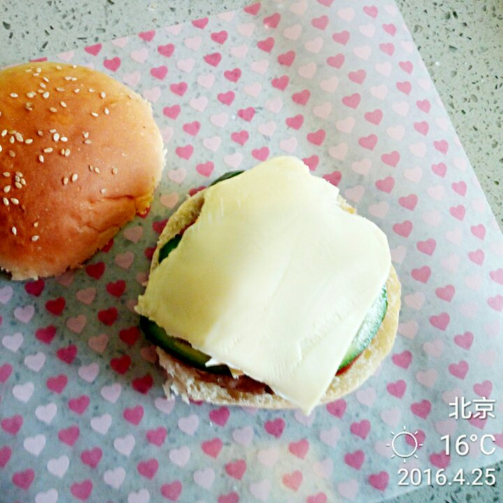 基础汉堡胚&鲜奶红豆包