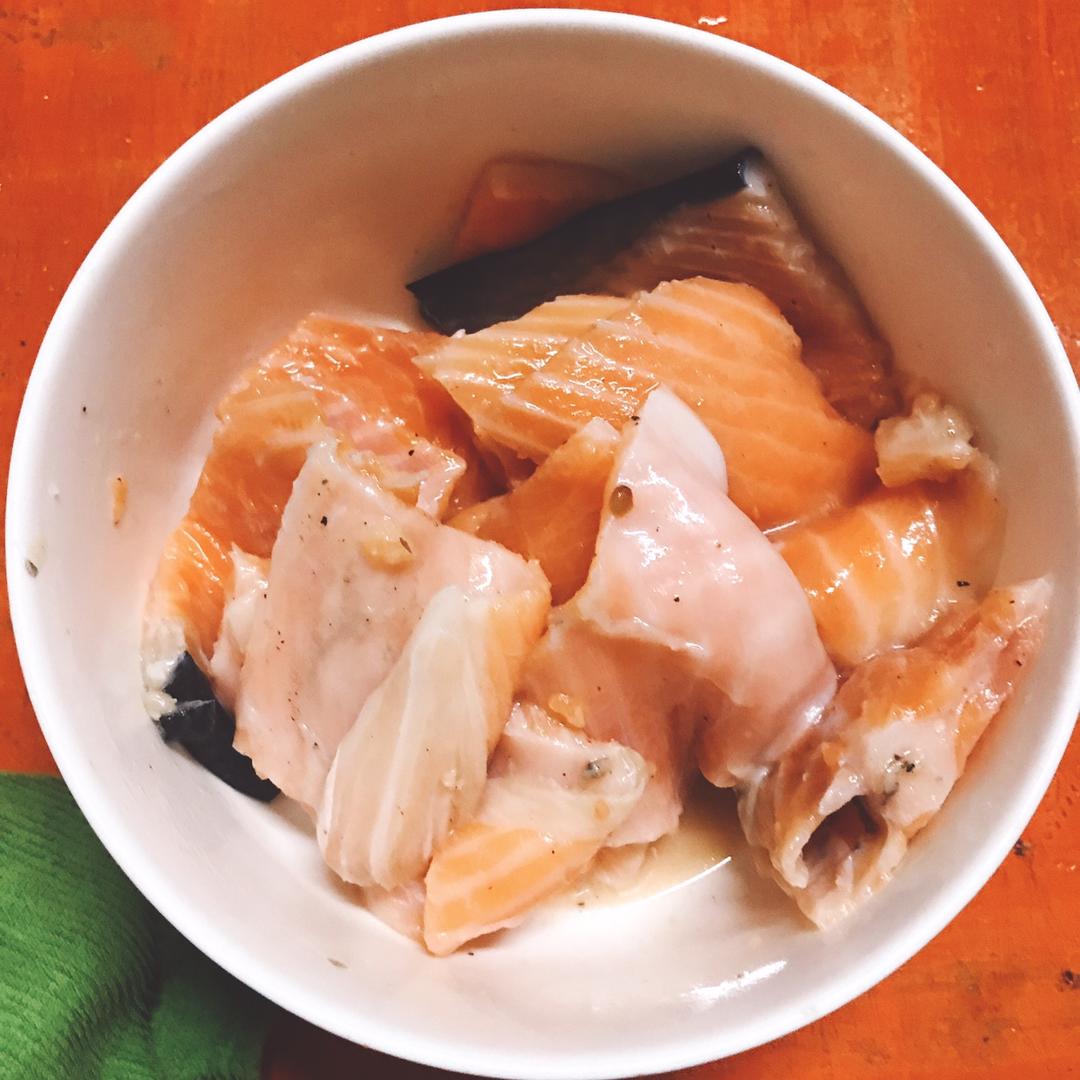 香煎三文鱼