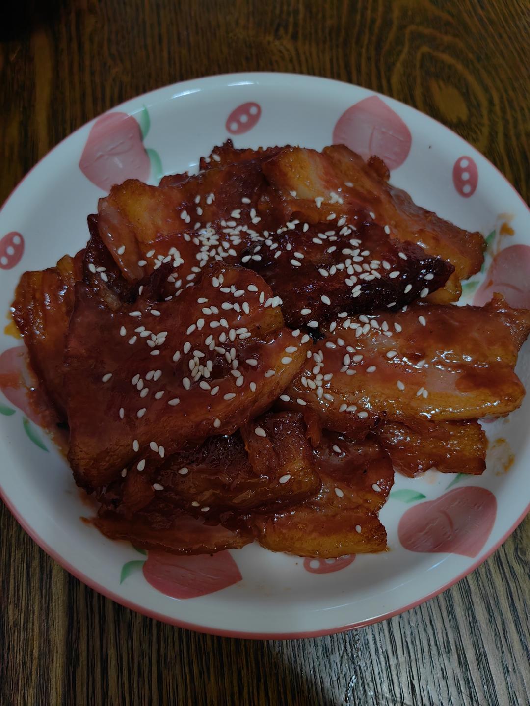 蜜汁叉烧肉（烤箱版）