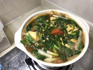 砂锅鱼头豆腐杂锦煲的做法 步骤8