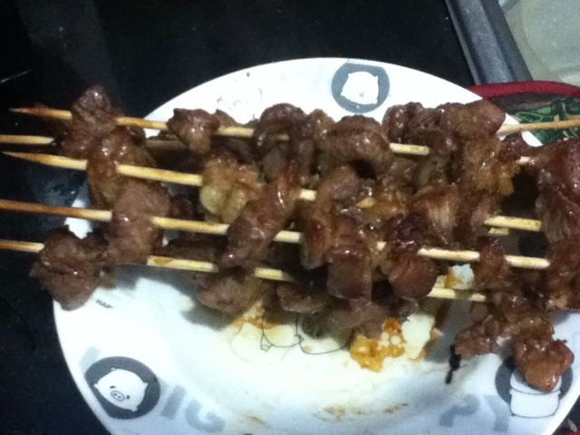 烤羊肉串