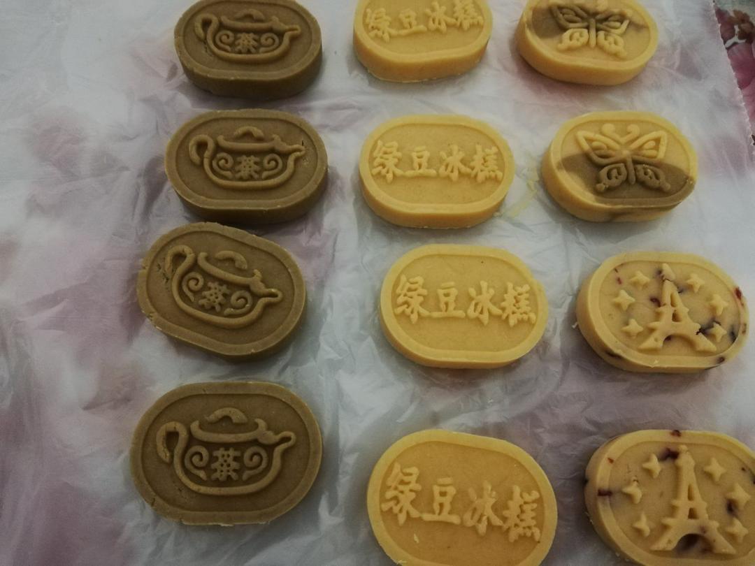 口感细腻顺滑的绿豆糕