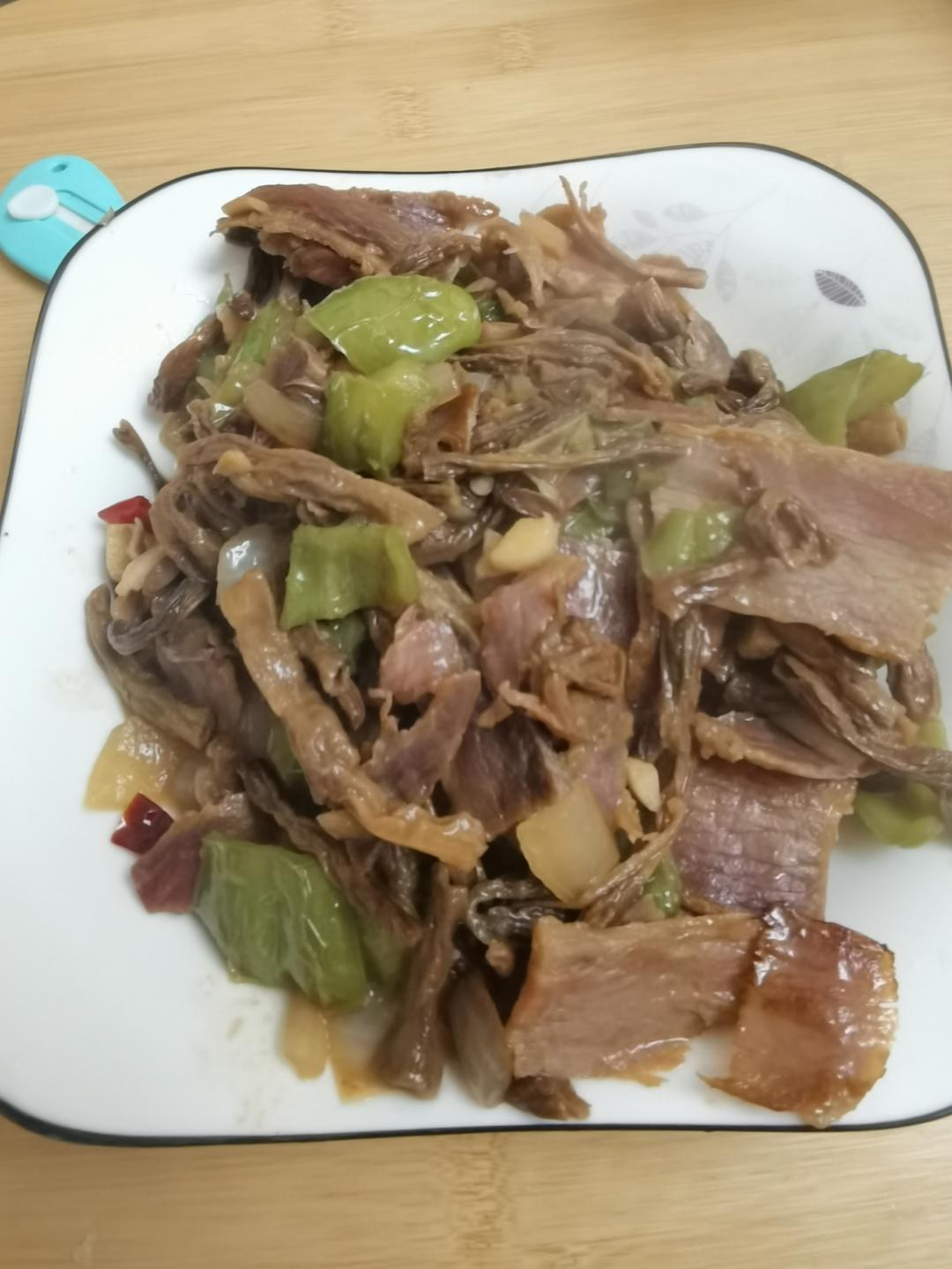 干豆角炒腊肉