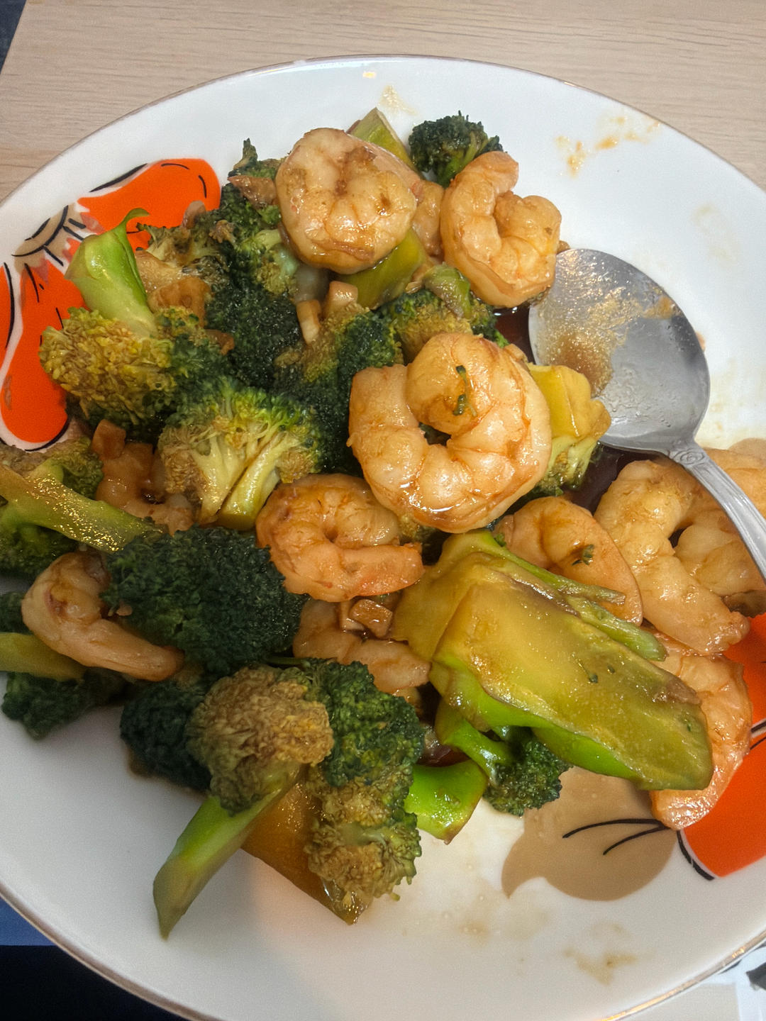 减肥去脂的西兰花炒虾仁